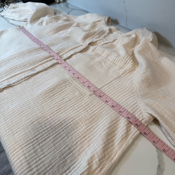 Aerie women's Daybreak coverup shirt size XL resortwear swim coverup beach NWT - Picture 12 of 15